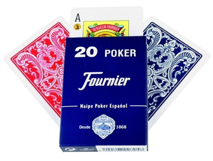 Imagen de Naipes Españoles Poker FOURNIER Nº 20 55 CARTAS