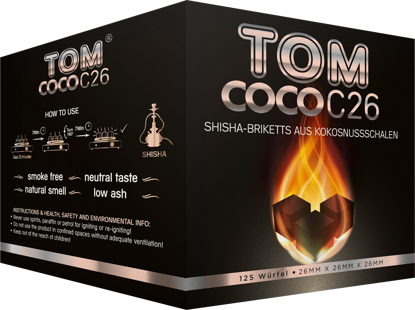 Imagen de CARBÓN TOM COCOCHA C26 2KG