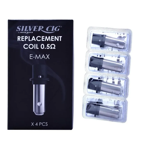 Picture of COILS SILVER CIG E-MAX